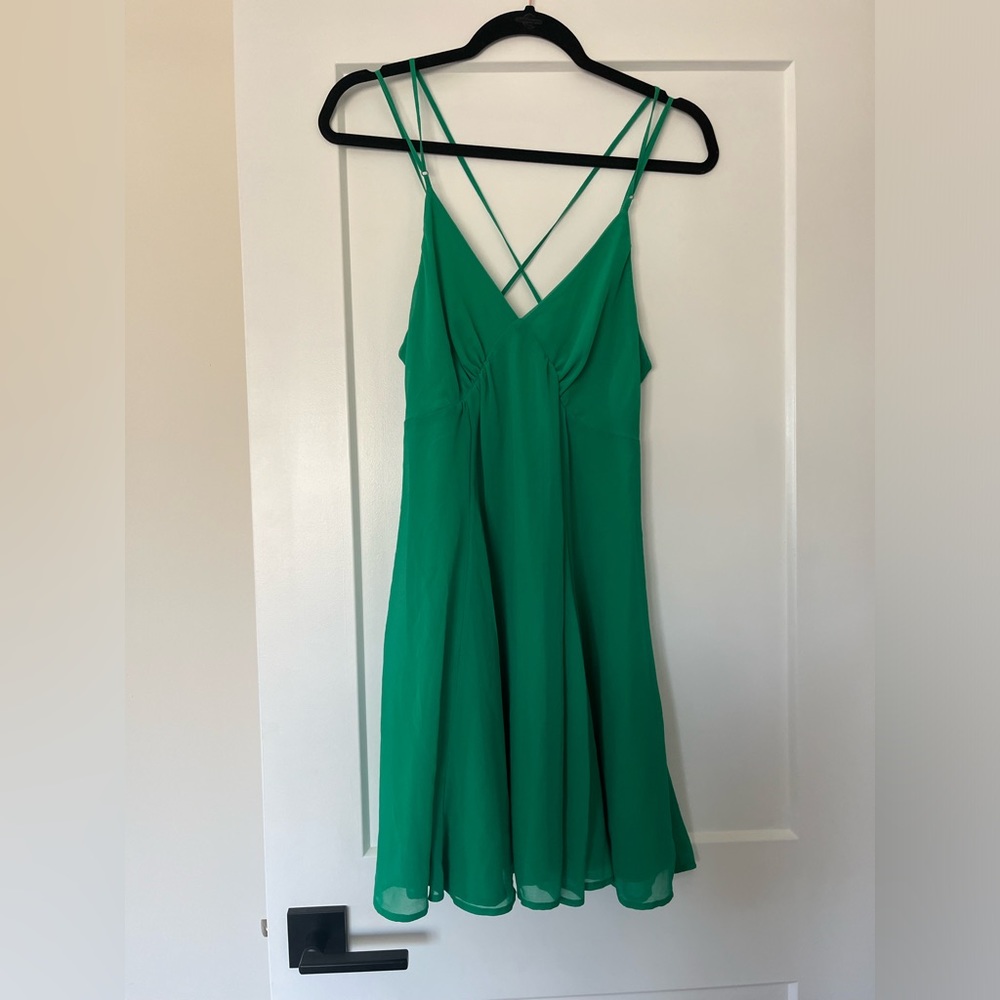 Victoria’s Secret Kelly Green Mini Dress size 8
